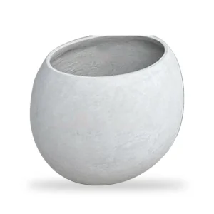 กระถางปูนทรงโอ่ง 60×80 ซม. – กระถางปูนเปลือย POTS28