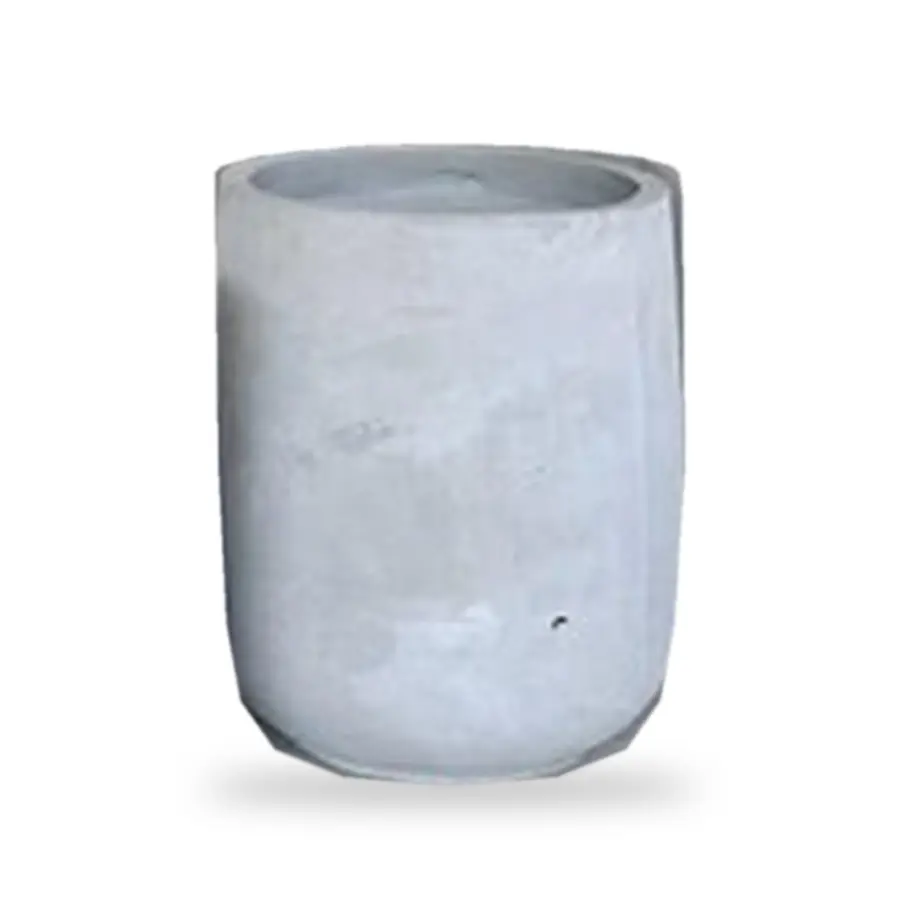 กระถางปูนทรงตอตาล 50×35 ซม. – กระถางปูนเปลือย POTS28