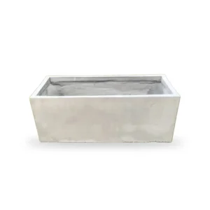 กระถางรางปูนเปลือย 35×100×35 ซม. – กระถางปูนเปลือย POTS28