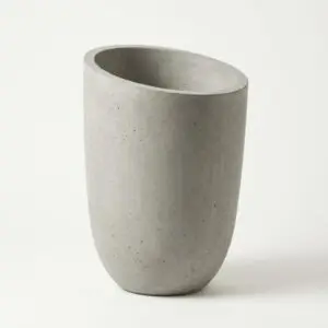 กระถางปูนทรงหัวกระสุน 50×40 ซม. – กระถางปูนเปลือย POTS28