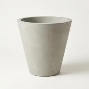 กระถางปูนทรงกรวย 30×32 ซม. – กระถางปูนเปลือย POTS28