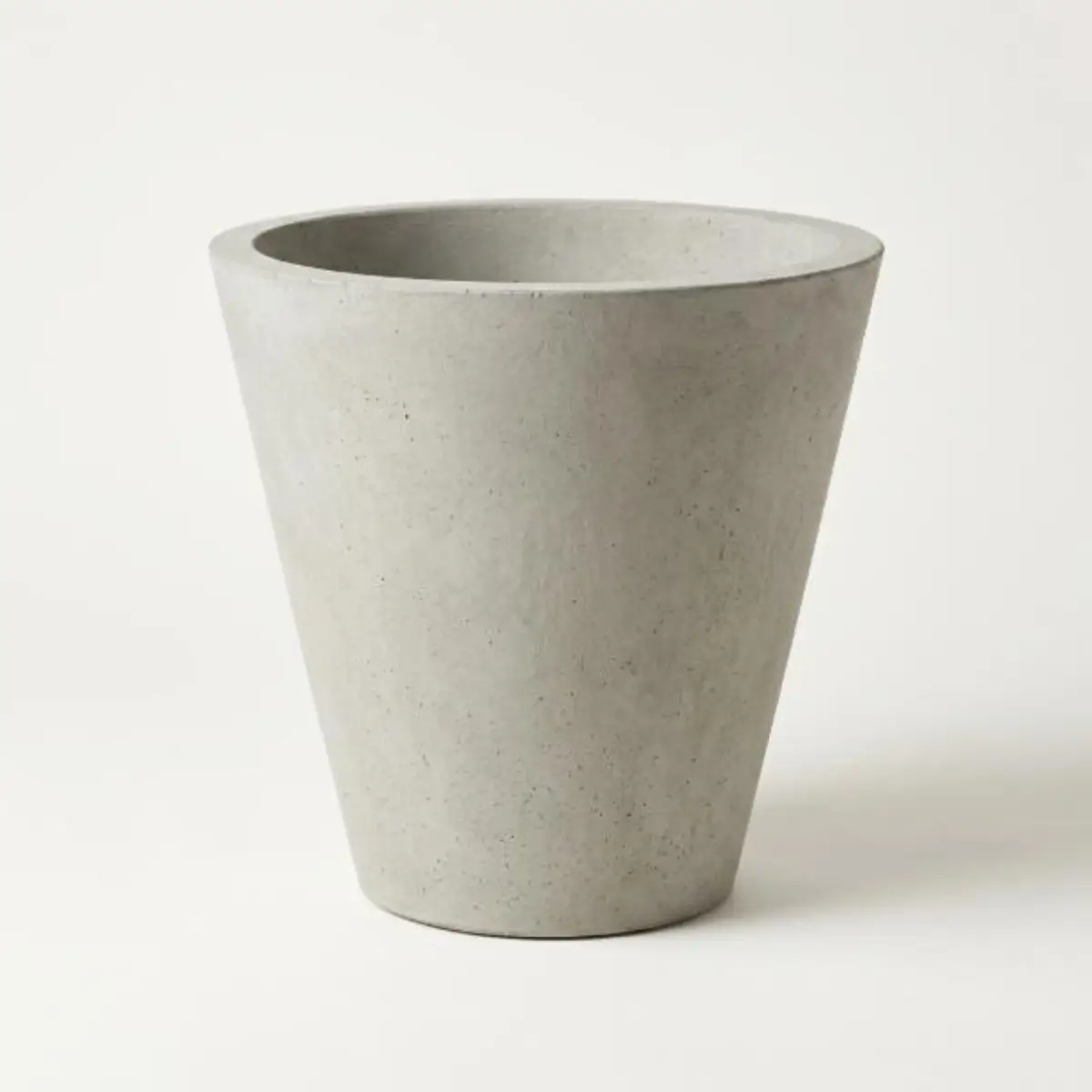 กระถางปูนทรงกรวย 30×32 ซม. – กระถางปูนเปลือย POTS28