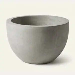 กระถางปูนทรงถ้วยน้ำ 18×28 ซม. – กระถางปูนเปลือย POTS28