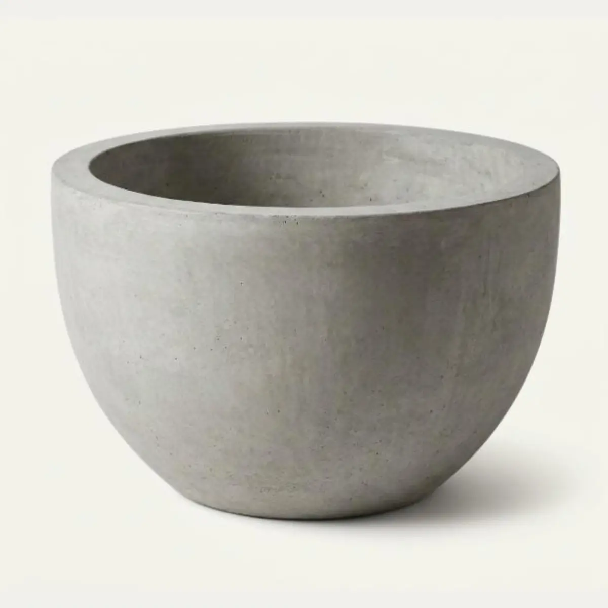 กระถางปูนทรงถ้วยน้ำ 18×28 ซม. – กระถางปูนเปลือย POTS28