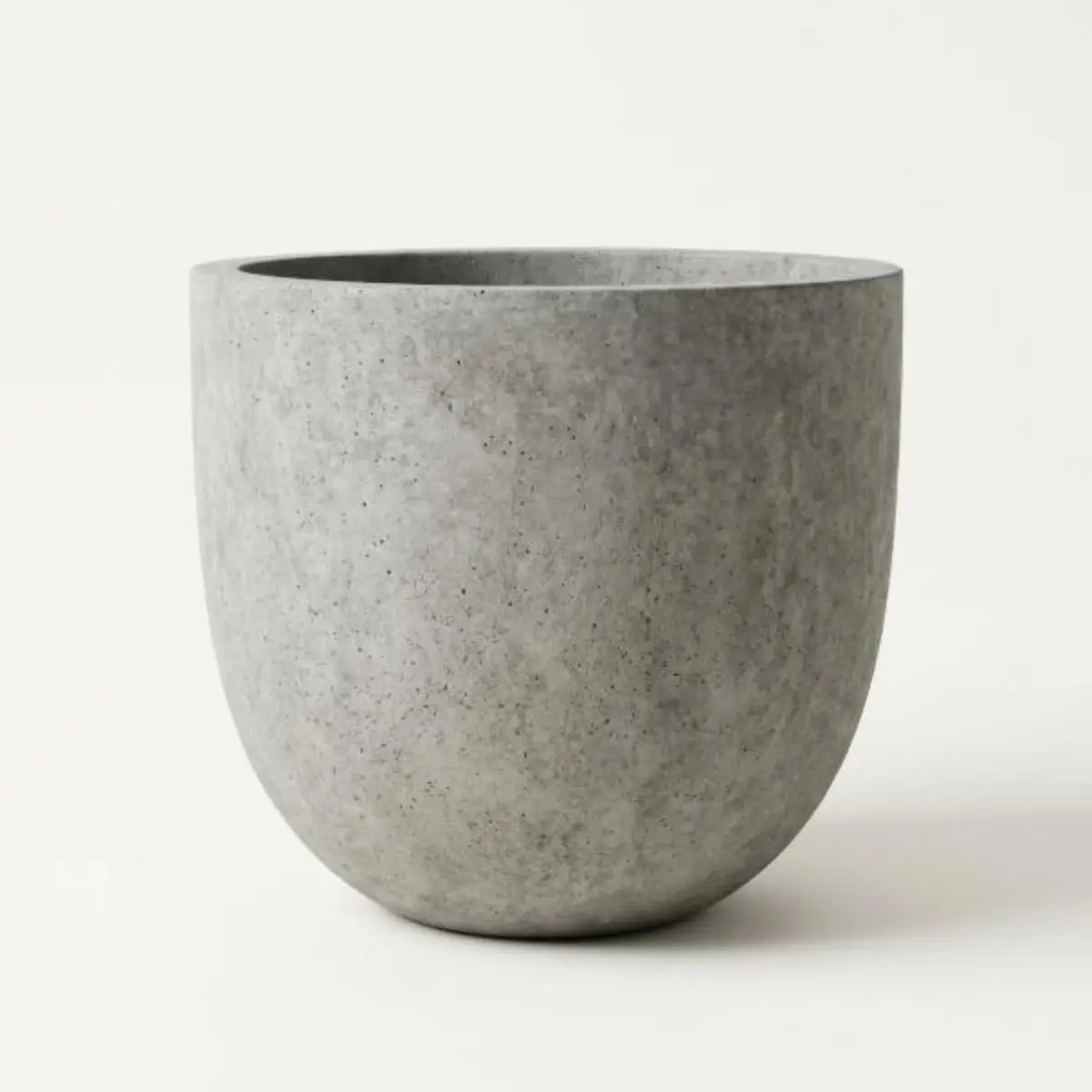 กระถางปูนทรงหัวกระสุน 21×25 ซม. – กระถางปูนเปลือย POTS28