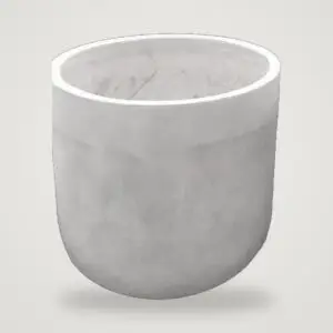 กระถางปูนทรงกระบอก 60×60 ซม. – กระถางปูนเปลือย POTS28