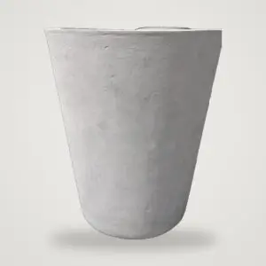 กระถางปูนทรงกรวย 45×35 ซม. – กระถางปูนเปลือย POTS28