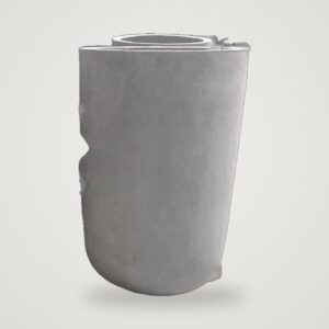 กระถางปูนทรงกระบอก 50×40 ซม. – กระถางปูนเปลือย POTS28