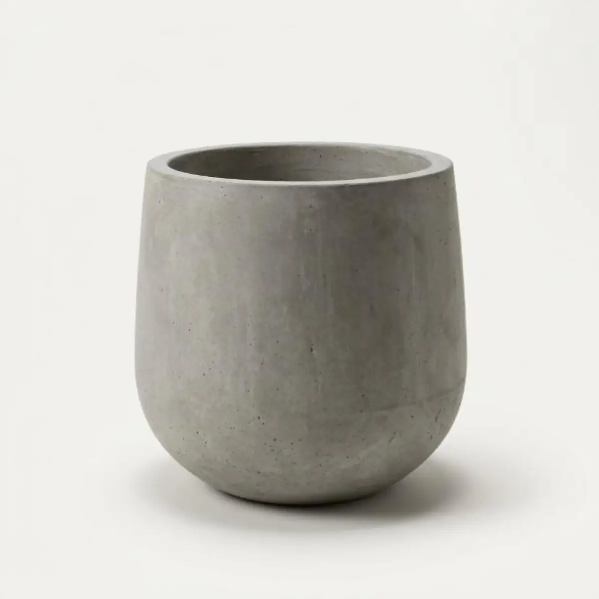 กระถางปูนทรงตอตาล 32×32 ซม. – กระถางปูนเปลือย POTS28