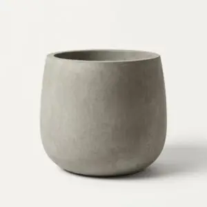 กระถางปูนทรงตอตาล 30×38 ซม. – กระถางปูนเปลือย POTS28