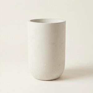 กระถางปูนทรงกระบอก 40×30 ซม. – กระถางปูนเปลือย POTS28