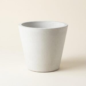 กระถางปูนทรงกรวย 40×35 ซม. – กระถางปูนเปลือย POTS28