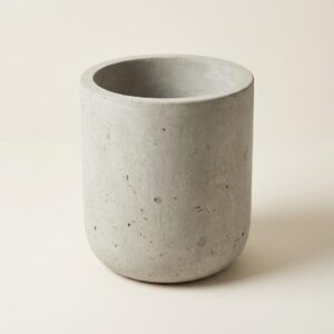 กระถางปูนทรงตอตาล 56×35 ซม. – กระถางปูนเปลือย POTS28
