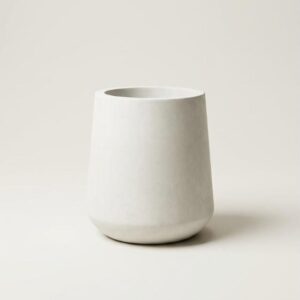 กระถางปูนทรงตอตาลเหลี่ยม 28×30 ซม. – กระถางปูนเปลือย POTS28