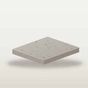 แผ่นพื้นปูนเปลือยเรียบ 50×50 ซม.